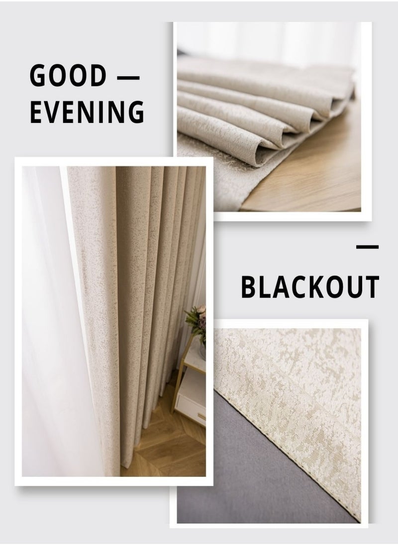 Golden Homee Room Curtain 1 Piece Sun Blocking Window Curtain Drape  - Image 4