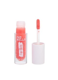 Miss NELLA MISS NELLA Pink Secret Lip Gloss, Pink hydrating children Lip Gloss, watermelon scent, gentle on the skin. gives a sheer kiss of colour, with extra shine.  - Image 5