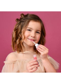 Miss NELLA MISS NELLA Pink Secret Lip Gloss, Pink hydrating children Lip Gloss, watermelon scent, gentle on the skin. gives a sheer kiss of colour, with extra shine.  - Image 2