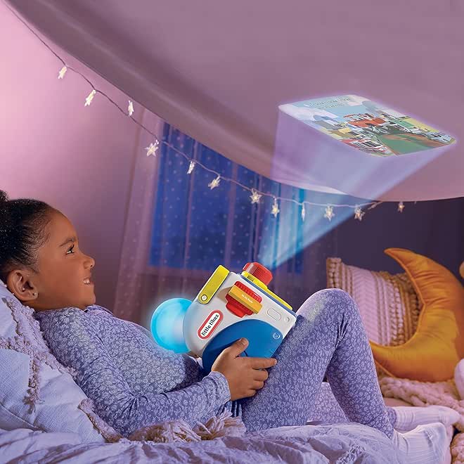 Little Tikes Story Dream Machine Go, Go, Vehicles Story Collection, Storytime, Books, Trucks, Random House, Audio Play Character, Gift and Toy for Toddlers and Kids Girls Boys Ages 3+ Years - Image 3