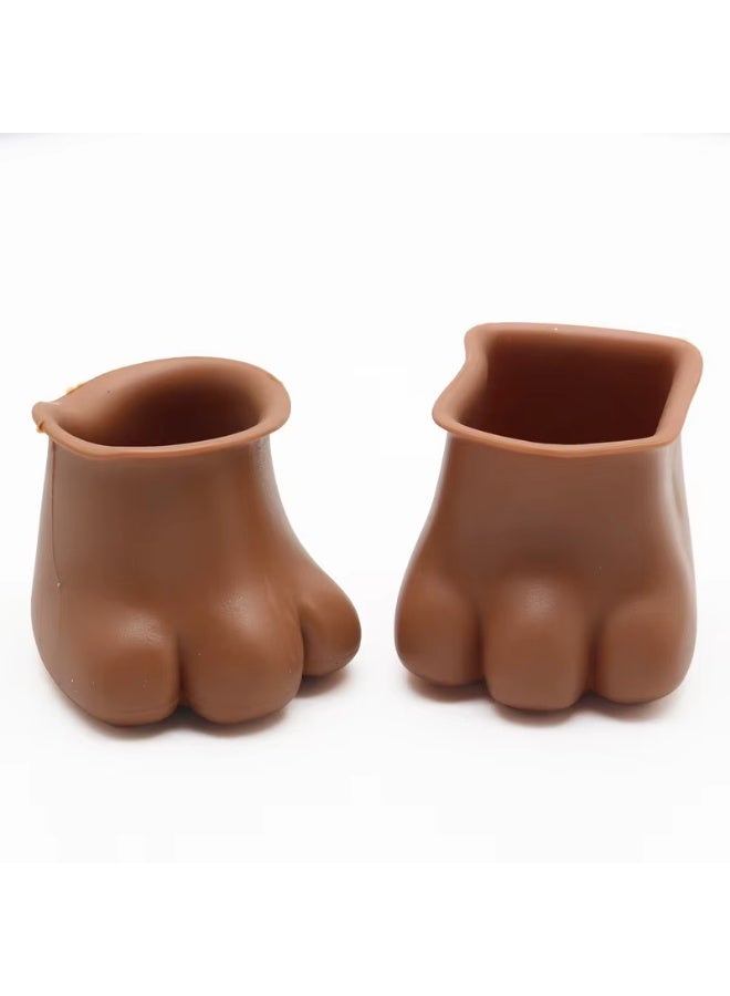 Flexible Silicone Chair Leg Protector Protects Wood Ceramic Parquet Floors Chair Leg Protector Sofa 4 Pieces - Image 3