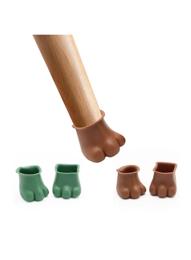 Flexible Silicone Chair Leg Protector Protects Wood Ceramic Parquet Floors Chair Leg Protector Sofa 4 Pieces - Image 2