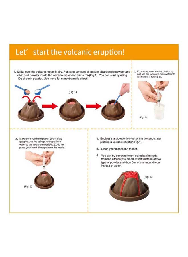 NIBEMINENT Volcano Eruption Lab Experiment Kit - Image 2