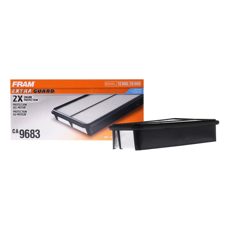 FRAM Extra Guard CA11431 Replacement Engine Air Filter for Select Toyota (4.0L) Models, Provides Up to 12 Months or 12,000 Miles Filter Protection