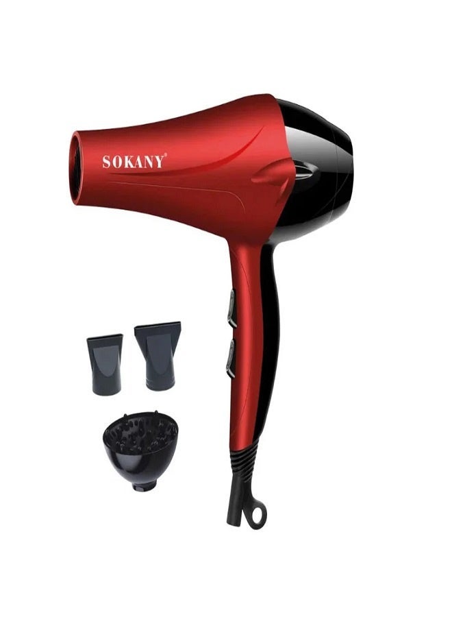 sokany SK-2211N Professional Hair Dryer 2400W + Diffuser - Image 1