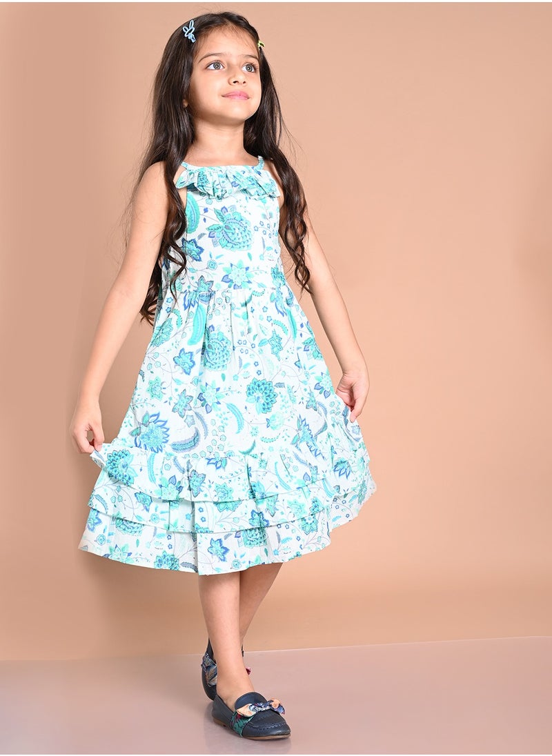 LILPICKS Printed Fit n Flare Dress  - Image 2