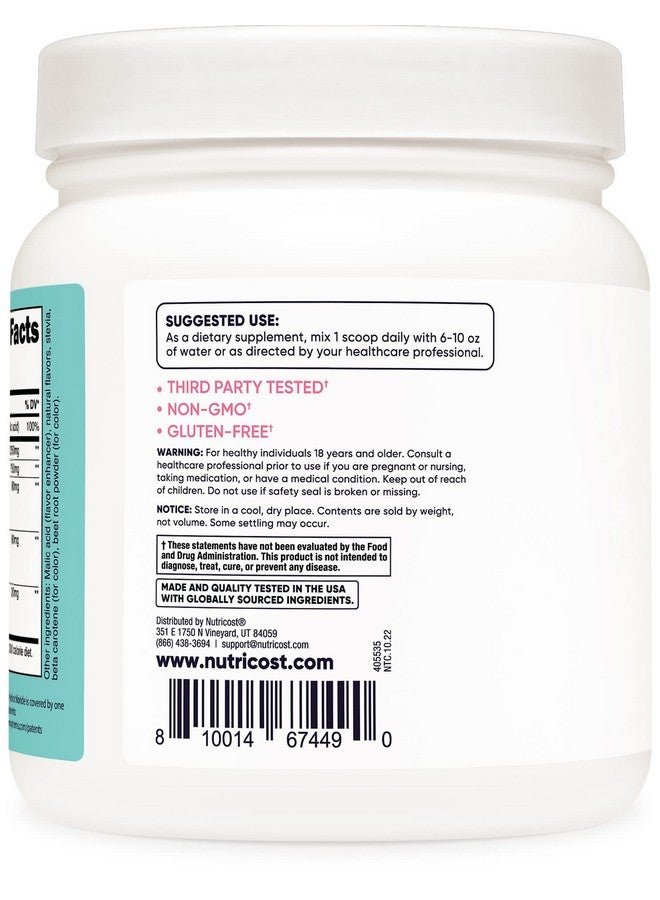 Nutricost Creatine Monohydrate Powder For Women Micronized Peach Mango 100 Servings Vegetarian Non Gmo Gluten Free - Image 4