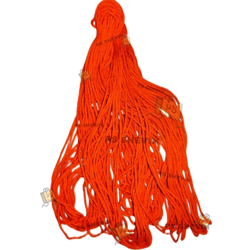 Pooja Items 100 Religious Orange Thread Orange Dhaga Hanumanji Sinduri Dhaga Sacred ThreadRaksha Sutra 10 Mtr Orange fe955