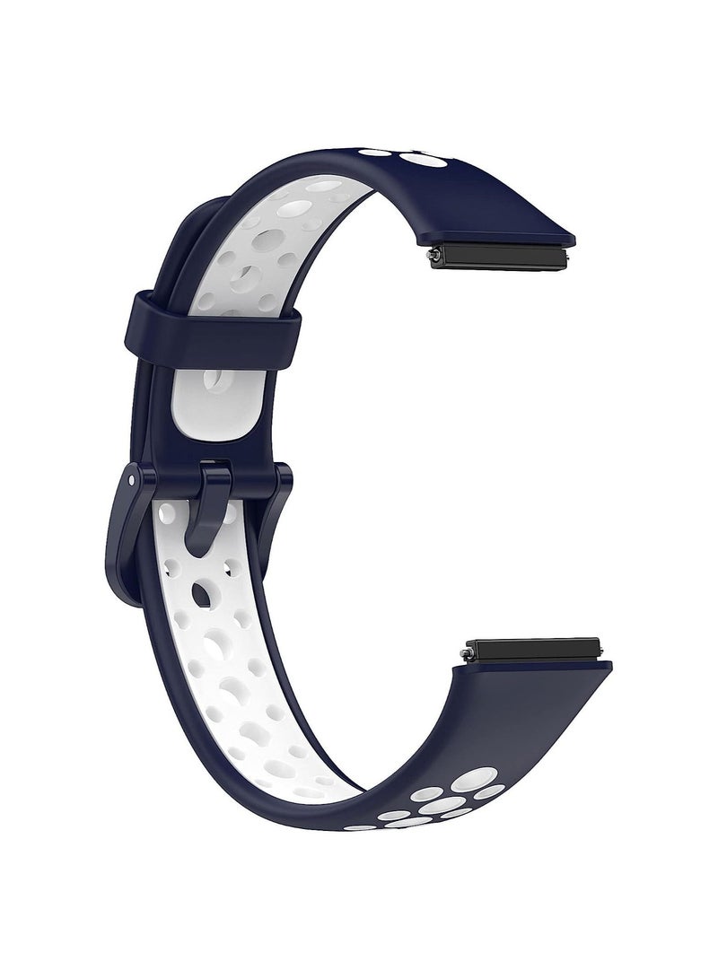 حزام ساعة رياضية متوافق مع سوار Huawei Band 7 / Honor Band 7 ، استبدال سوار معصم سيليكون خفيف الوزن مقاوم للعرق - Image 3