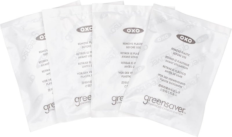 OXO OXO Good Grips GreenSaver Carbon Filter Refills 4 Pack  - Image 1