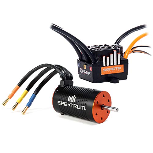 Spektrum Firma 85A Brushless Smart ESC / 3300Kv Sensorless Motor Combo, SPMXSEMC01, Black - Image 1