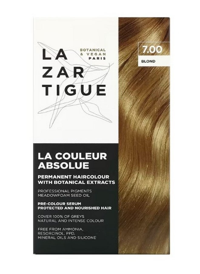 Lazartigue - Permanent Haircolor with Botanical Extracts 7.00 Blond 1 Application - Image 1