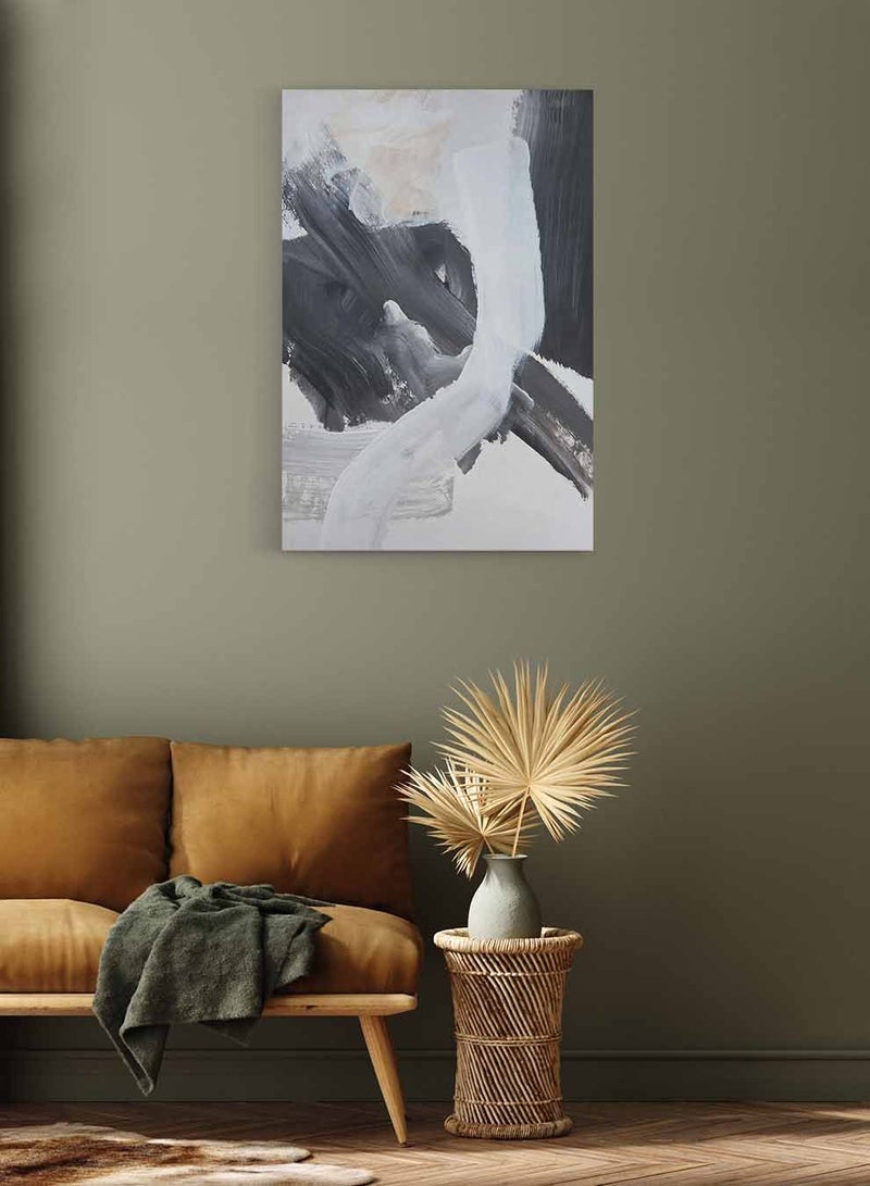 لوحة كانفاس على إطار خشبي، تصميم فن تجريدي، للمنزل، غرفة المعيشة، المكتب، الديكور - Image 3