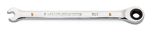 GEARWRENCH 6mm 4 Degree Swing Arch 12 Point Ratcheting Combination Wrench 86906 - Image 1