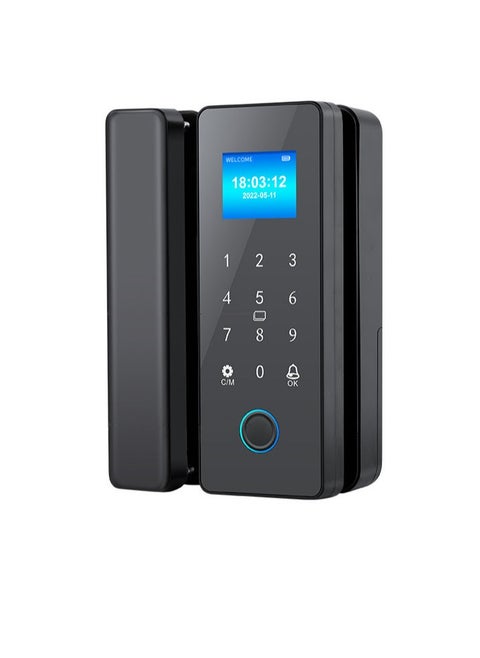 Liwal Smart Glass Door Lock, Luxury Edition, Curved 2.5D Glass, ABS