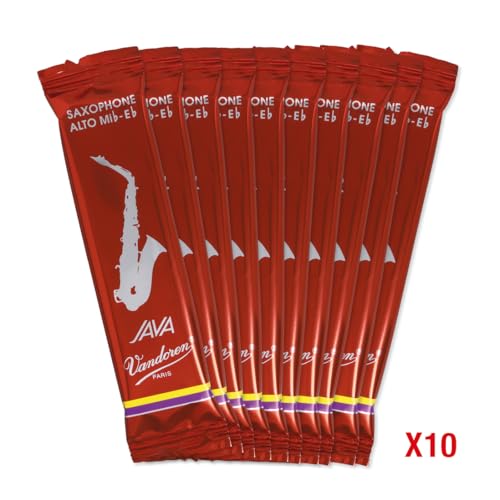 Vandoren SR262R Alto Sax JAVA Red Reeds Strength 2; Box of 10 - Image 3