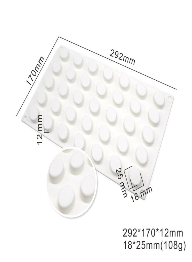 mostsom 35 Grids Gummy Oval Mold Silicone Candy Mold DIY Chocolate Fondant Moulds Kitchen Baking Decoration Tools - Image 3