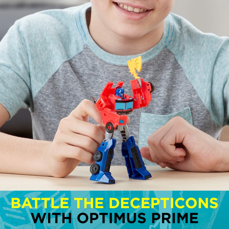 Transformers Cyberverse Warrior Class Optimus Prime - Image 5
