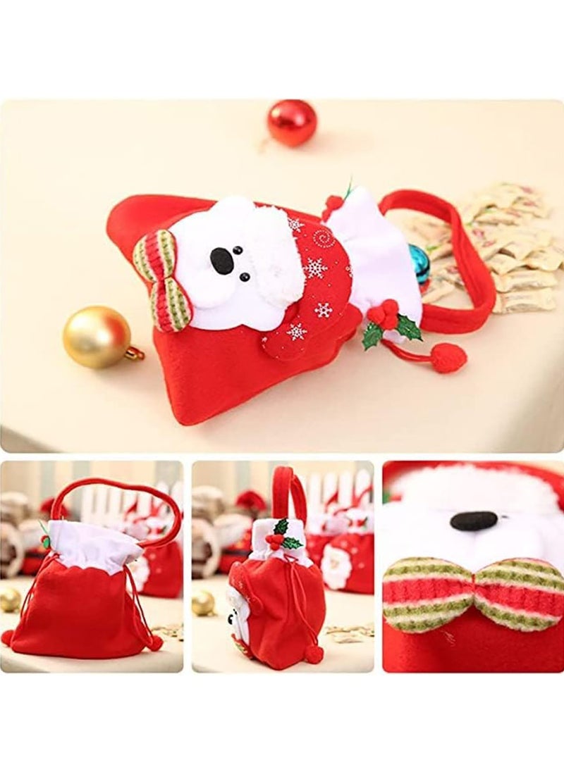 Generic - Gift Bags Drawstring Packaging Bags for Holiday Decoration Gift Party Favor Packaging Christmas (3 Pieces) - Image 1