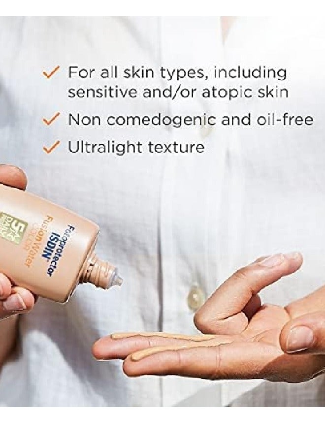 ISDIN Fusion Water Fotoprotector Color Spf50+ 50 Ml Medium - Image 4