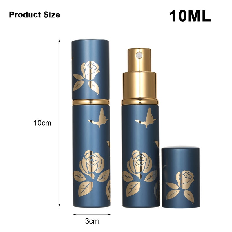 زجرة عطر بخار صغيرة سعة 10 مل قابلة لإعادة التعبئة بخار عطر مُرشّح - Image 5