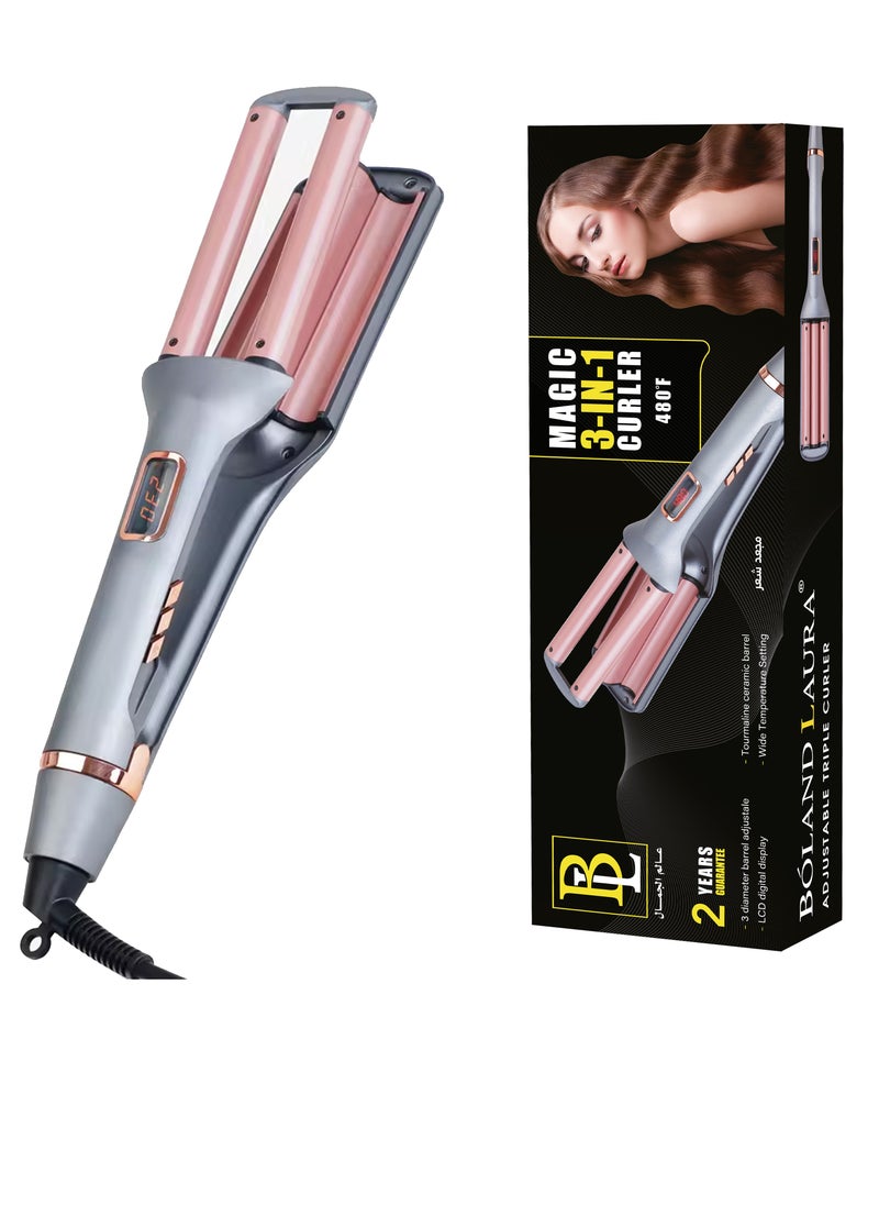 BOLAND LAURA Magic 3in1 ideal ADJUSTABLE CERAMIC BARREL  - Image 4