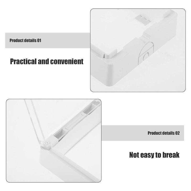 Self-Adhesive Waterproof Wall Plug Cover Protective Socket Box for Outdoor and Bathroom Use Thin Switch Outlet Receptacle Protector Weatherproof Case - Image 3