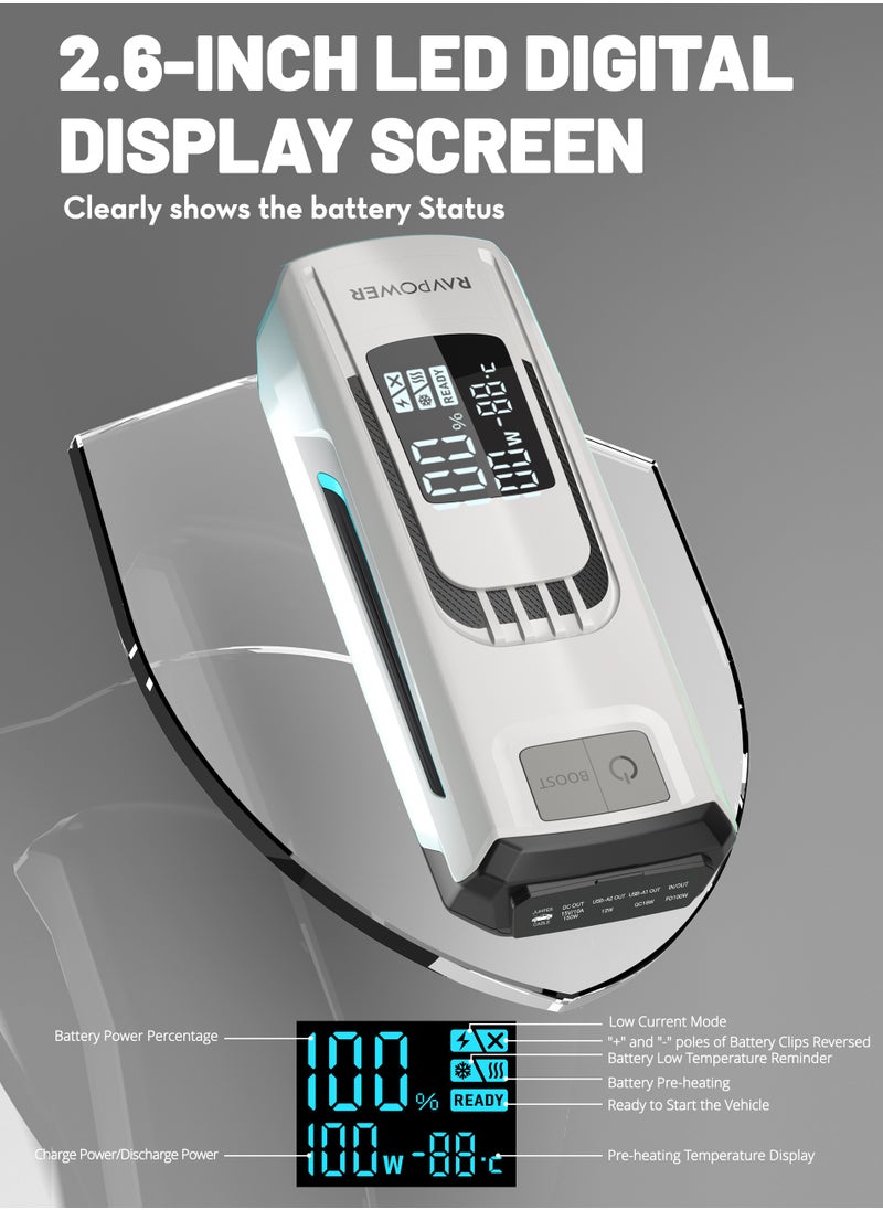 RAVPOWER RAVPower RP-PB1227 24000mAh (88.8Wh)  jump starter  - Image 4