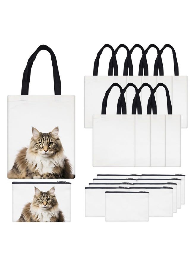 OKBA Sublimation Blanks Tote Bags Combination 20PCS - Image 1