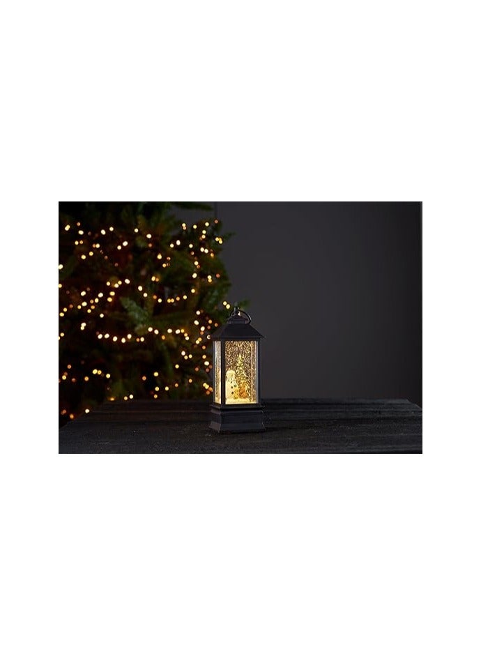 إيغلو ليد عيد الميلاد الديكور ، فانوس أسود - Image 3