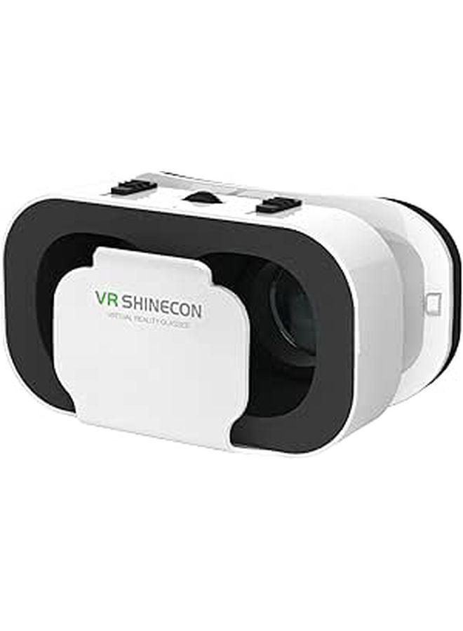 سماعة رأس VR قابلة للتعديل للآيفون 0 400 درجة رؤية مريحة ظهر مفتوح تدفق هواء متعدد الاتجاهات - Image 1