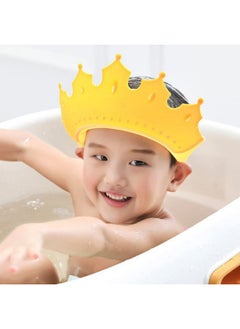 Tetrix Baby Shampoo Shower Bathing Protection Bath Soft Cap Soft Adjustable Visor Hat Multi Color  - Image 1