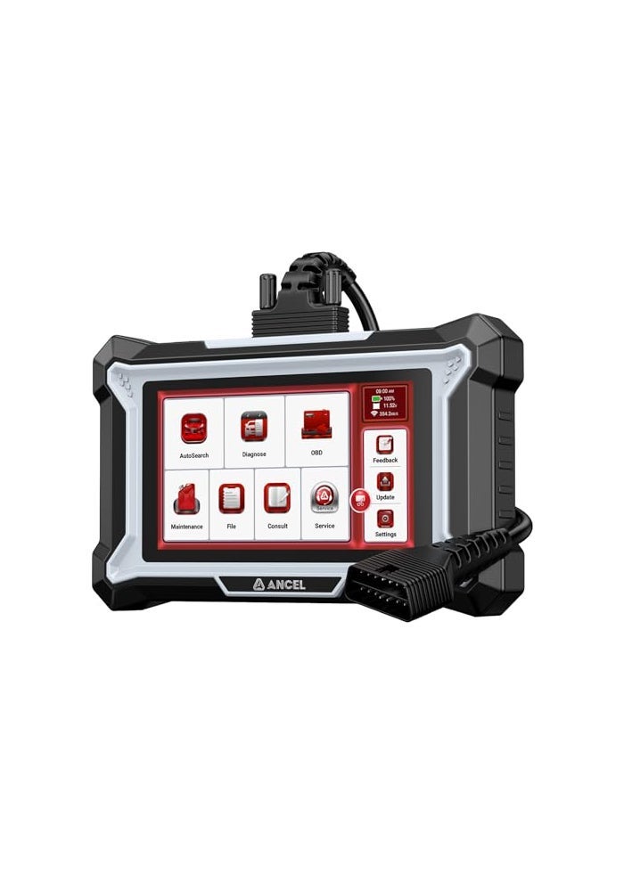 ANCEL DS100 OBD2 Scanner - Comprehensive Diagnostic Tool with 7 Reset Functions