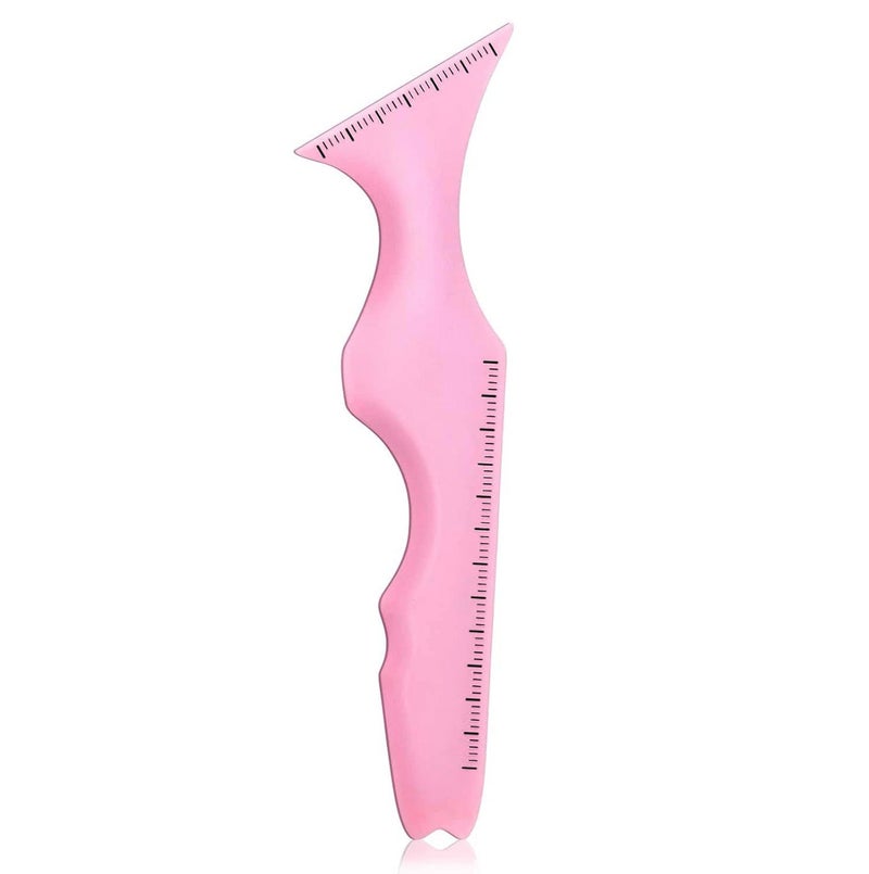 MARK STORE Silicone Eyeliner Stencil, Reusable Cat Eye Makeup Tool, Lipliner Eyeliner Mold, Face Contour Eyebrow Tool, Easy to Clean & Apply, Skin-Friendly - Image 1