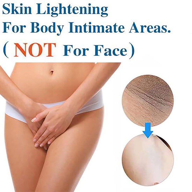 Ceavo Skin Lightening Cream For Dark Intimate Areas, Private Parts, Underarm, Knees, Elbows, Inner Thigh, Bikini Area, Armpit Bleaching Whitening Cream No Rebound (1.06, Floral Fragrance) - Image 3