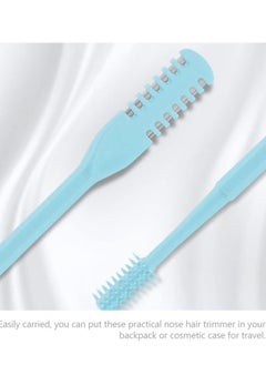 Generic 8 Pcs Nose Hair Clipper Stainless Steel Beard Miss Manual Beard Trimmer  - Image 4