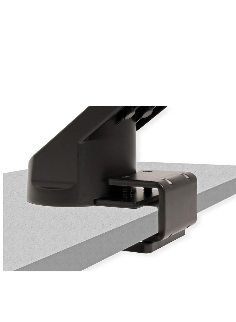 هامود حمود، ذراع شاشة عرض واحدة مع مشبك مكتب وحلقة تثبيت - يدعم الشاشات من 17 بوصة إلى 32 بوصة، سعة وزن 8 كجم - Image 4