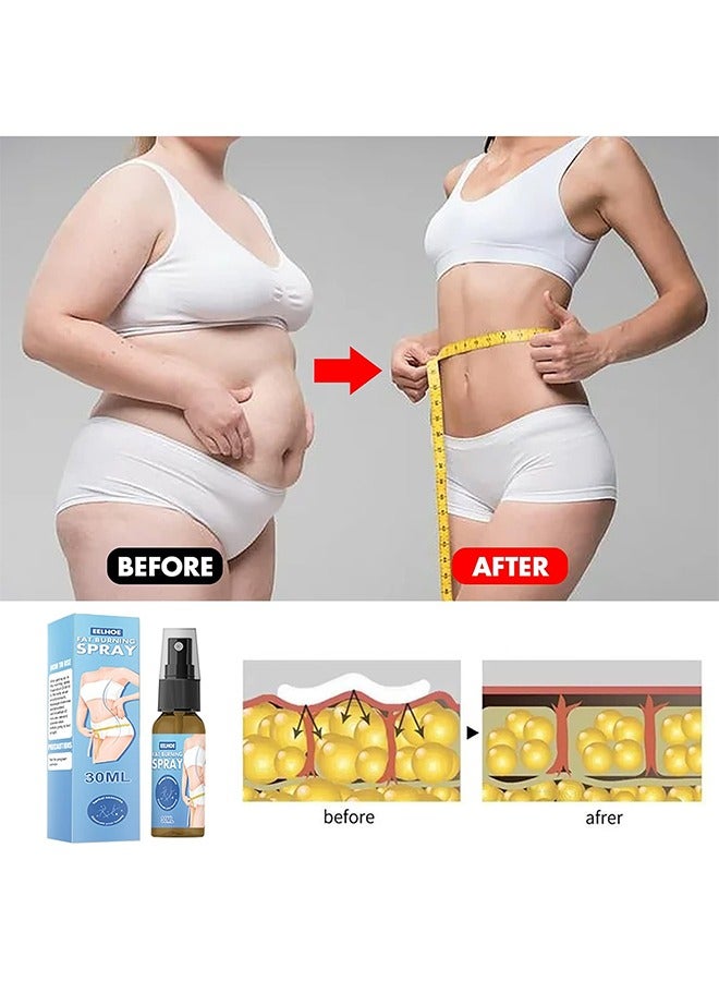 Fat Burning Spray, 30ML Baretastic Skin Tightening Spray, Fat Burner Slimming Spray, Anti Cellulite Spray, Fit Plus Skin Tightening Spray For Body Arms