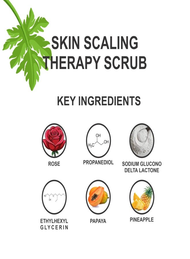 Love Earth Skin Scaling Therapy Scrub Daily Exfoliation For Gentle Exfoliation, Suitable For Sensitive Skin, Deep Cleansing, Brightening, Promotes Cell Renewal, Enhances Product Absorption, Non-Abrasive 50g - Image 5