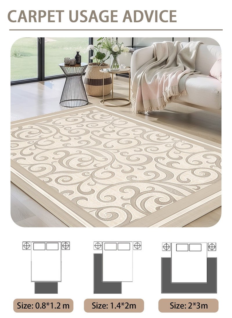 Sofa Carpe, Modern Style Living Room Rugs, Soft Floor Mats, Carpet Mats, Non-Slip Sofa Cushions, Washable Living Room Rugs, Retro Style, Multiple Sizes - pzsku/ZE75A1C99550696D28208Z/45/_/1735214487/5fcc076c-6b54-480d-b980-fd60f96feb29