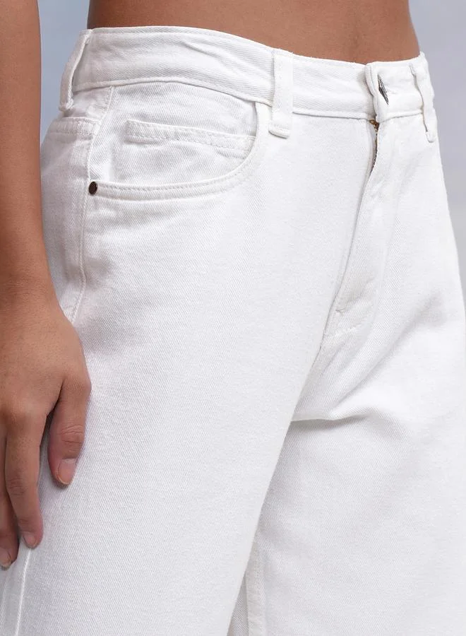 Tokyo Talkies Tokyo Talkies High-Rise Straight Fit Jeans
