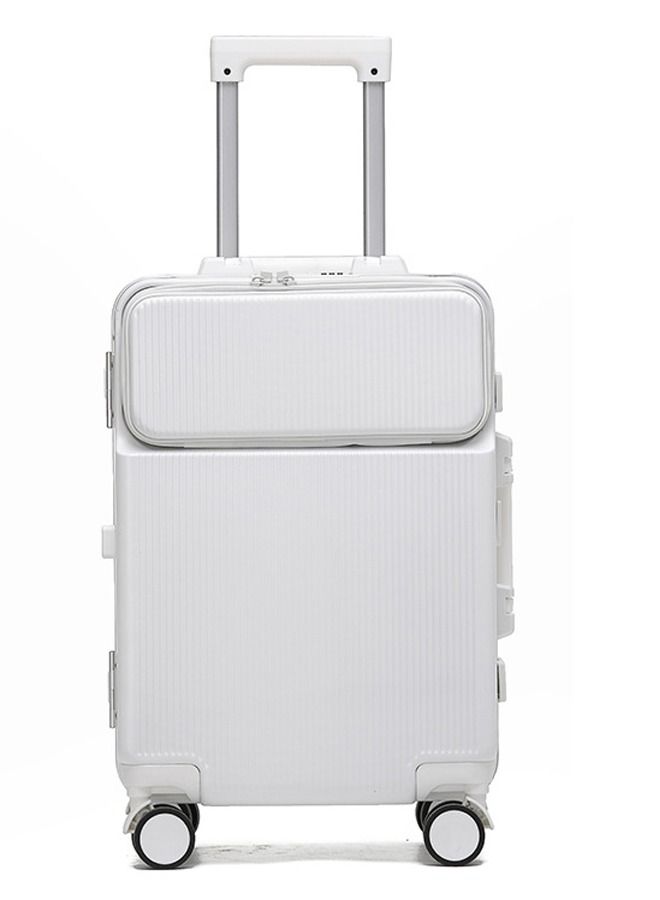 إن كي أكس حقيبة ABS & PC ذات إطار ألومنيوم قابل للتوسيع مع منفذ شحن USB 20 بوصة  - Image 1