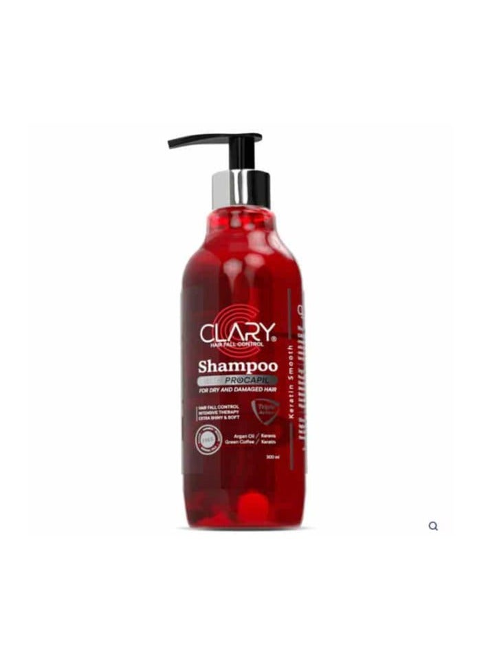 CLARY SHAMPOO - WITH PROCAPIL - FOR DRY HAIR AND DAMAGED HAIR - 300 ML - Image 1