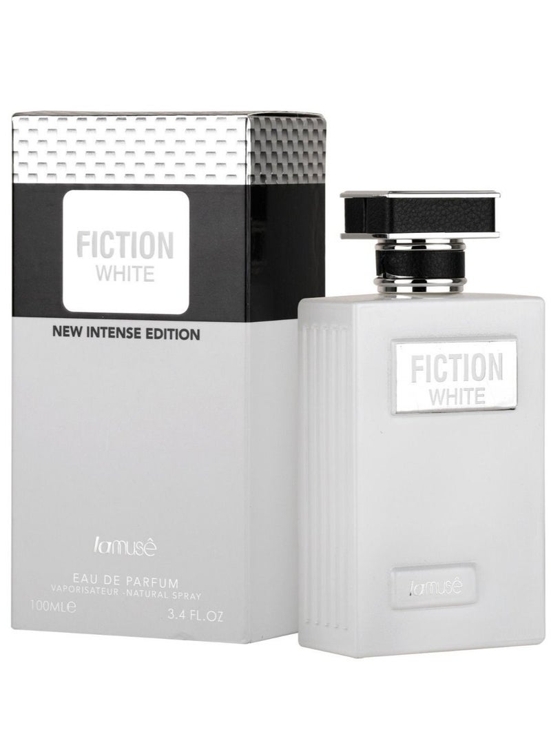 Lamuse FICTION WHITE NEW INTENSE EDITION EDP 100ml - Image 2