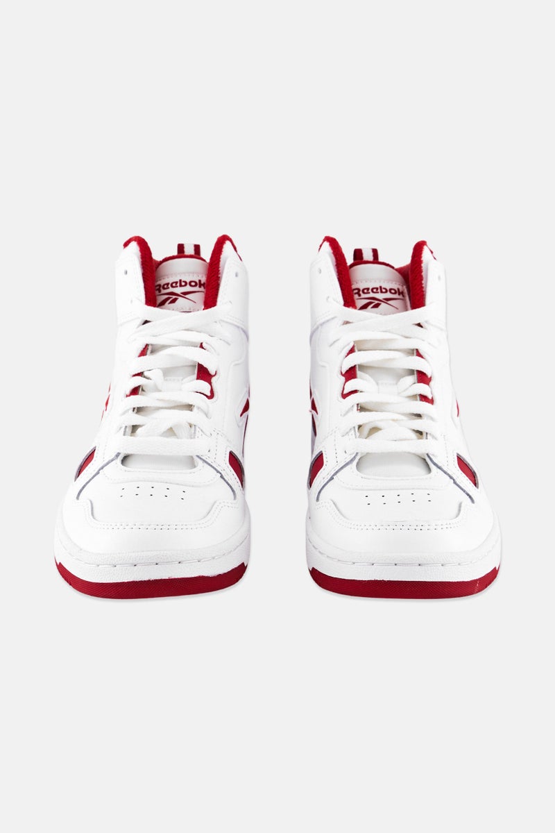 Reebok Men Resonator Mid  Lace up Basketball Shoes, White - Image 3