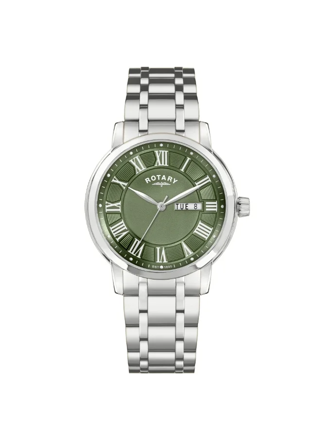 ROTARY Rotary Men's Heritage Stainless Steel Bracelet Watch - RGB10023/24