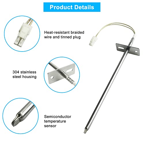 LANDSIN Oven Temperature Sensor Range Thermistor Fit for Whirlpool W10833885 Replaces W10833885 Probe Range Thermistor - Image 4