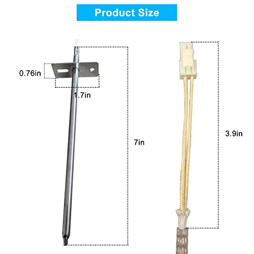 LANDSIN Oven Temperature Sensor Range Thermistor Fit for Whirlpool W10833885 Replaces W10833885 Probe Range Thermistor - Image 5