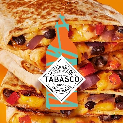 TABASCO Brand Salsa Picante, Vibrant & Mild Hot Sauce, Easy-to-Squeeze Bottle, Thicker Mexican Style with Authentic Peppers, Garlic & Spices, Great on Tacos & More, 8.6 Fl Oz (Pack of 1) - Image 4
