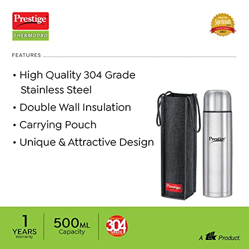 Prestige Thermopro Stainless Steel Flask PFSL 2-500ml - Image 3